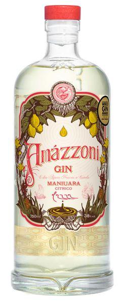 Amazzoni Maniuara Citrico Gin Brazil 70cl 38° 27,50€