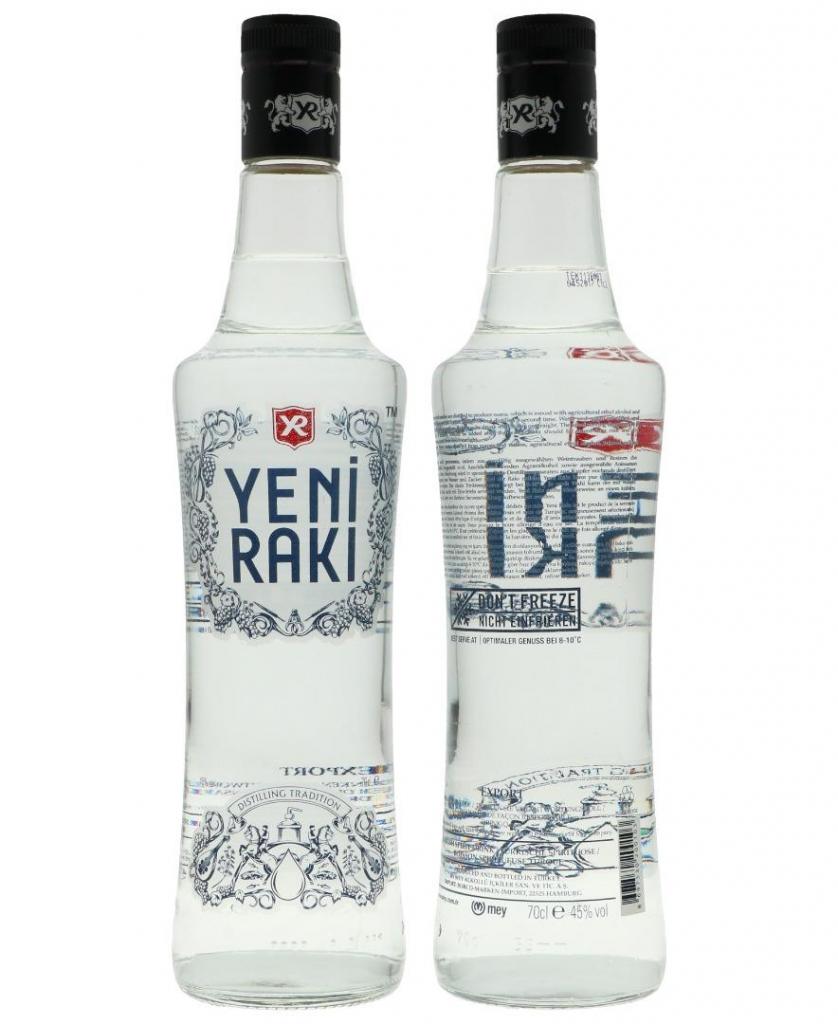 Yeni Raki Promo Carton De 6 Bt 70cl 45 % vol 77,70€
