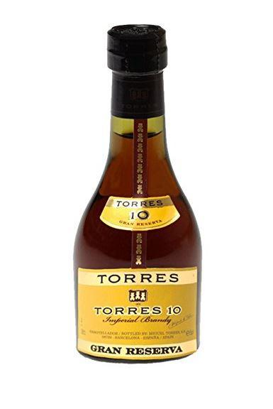 Torres 10 Brandy 5cl 38° 3,40€
