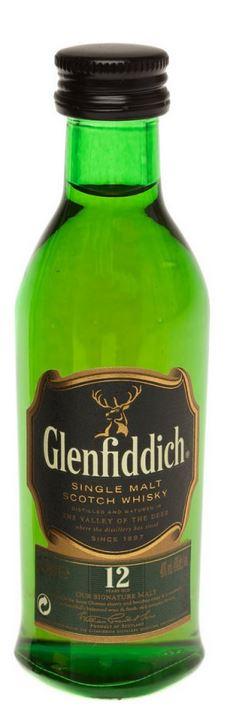 Glenfiddich 12 Years Box 5cl 40 % vol 6,50€