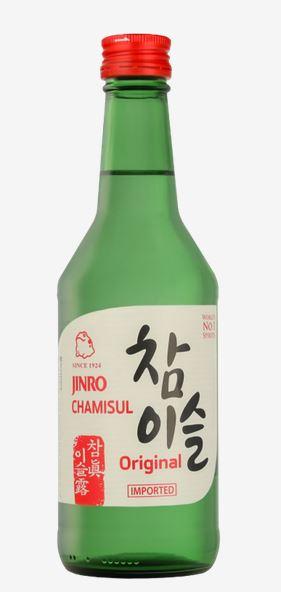 Jinro Chamisul Original 35cl 20.1 % vol 4,50€