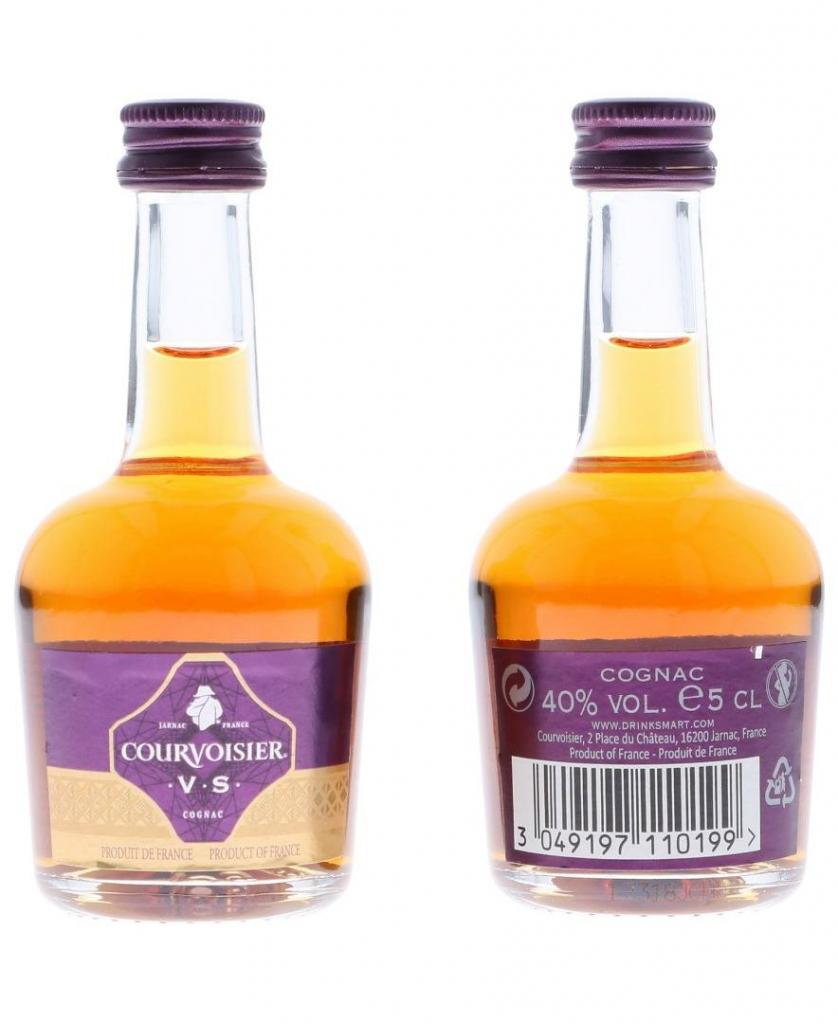 Courvoisier Vs 5cl 40 % vol 4,10€