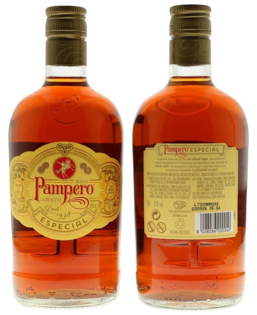 Pampero Especial 70cl 40° 11,90€