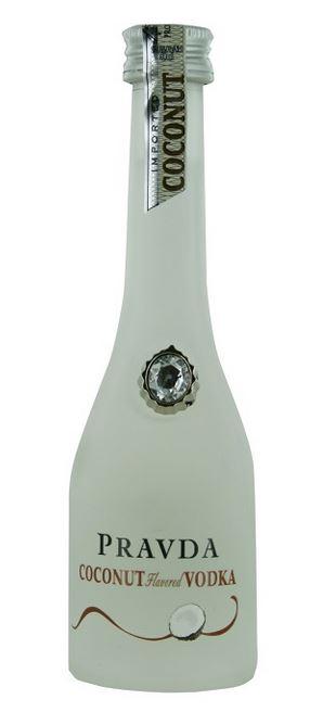 Pravda Vodka Coconut Swarovski Edition 5cl 37.5 % vol 4,90€