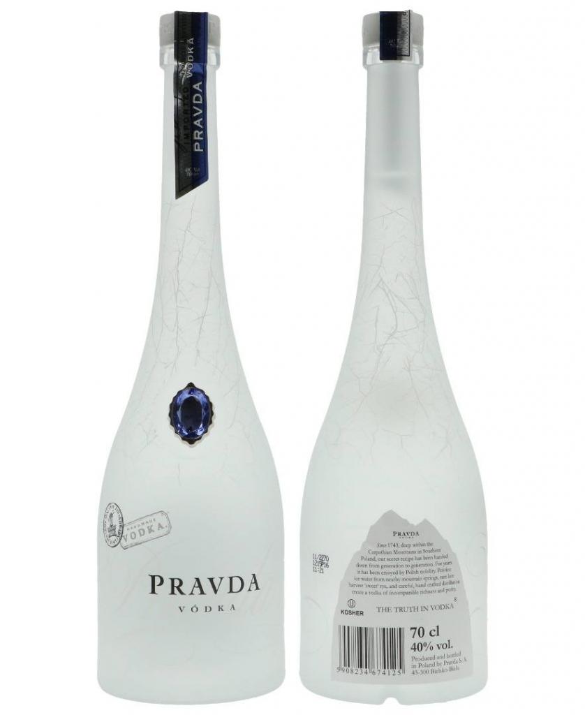 Pravda Vodka Swarovski Edition 70cl 40° 18,95€