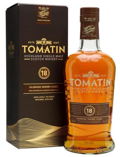 Tomatin 18 Years 70cl 46° 103,50€